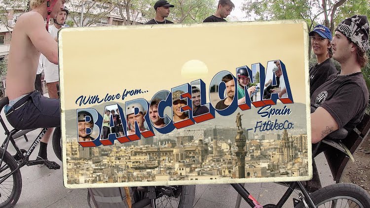 Fit Bike Co With Love From Barcelona Trailer BMX