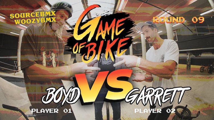 Garrett Reynolds VS Boyd Hilder Game of BKE BMX
