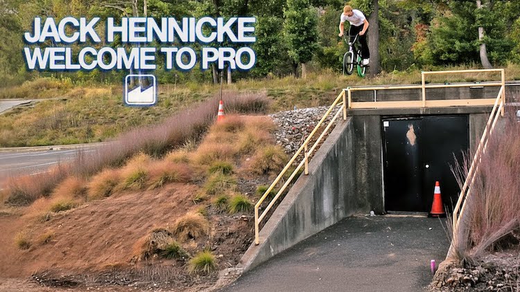 Merritt BMX Jack Hennicke Welcome to Pro BMX