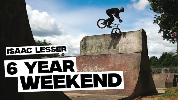 Isaac Lesser 6 Year Weekend BMX