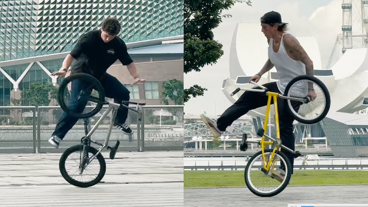 Julien Baran Jean William Prevost Singapore BMX
