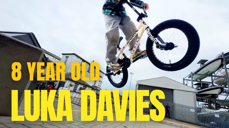 Luka Davies 8 Year Old BMX