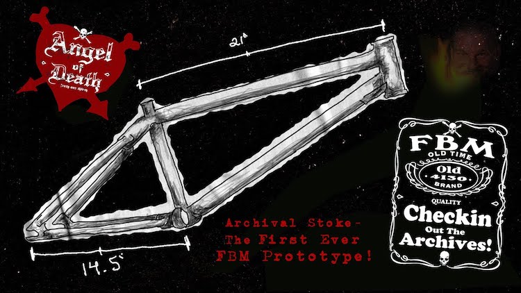 Steve Crandall FBM Angel of Death frame BMX