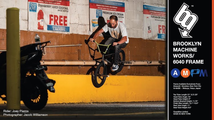 Brooklyn Machine Works AM:PM 6040 frame BMX