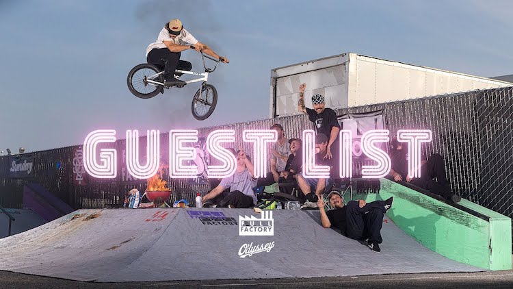 Odyssey BMX Guest List Mikey Andrew Bottle Kids