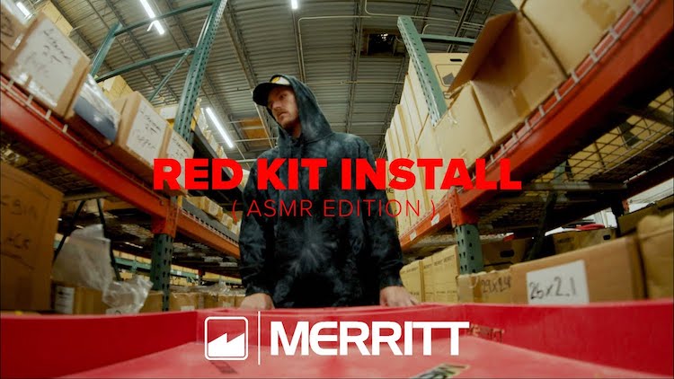 Merritt BMX Red Kit
