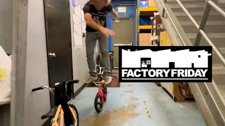 S&M Bikes Factory Friday Balancing Act