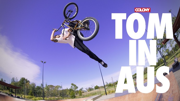 Colony BMX Tom Justice Australia video