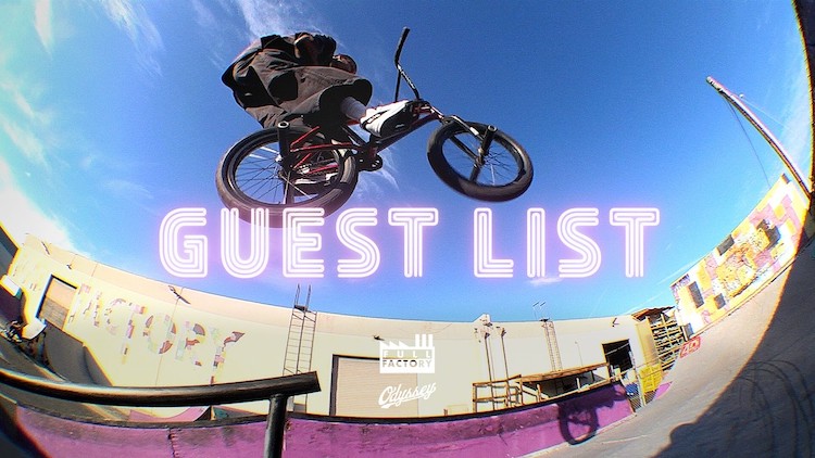 Odyssey BMX Guest List Murray Loubser Demarcus Paul
