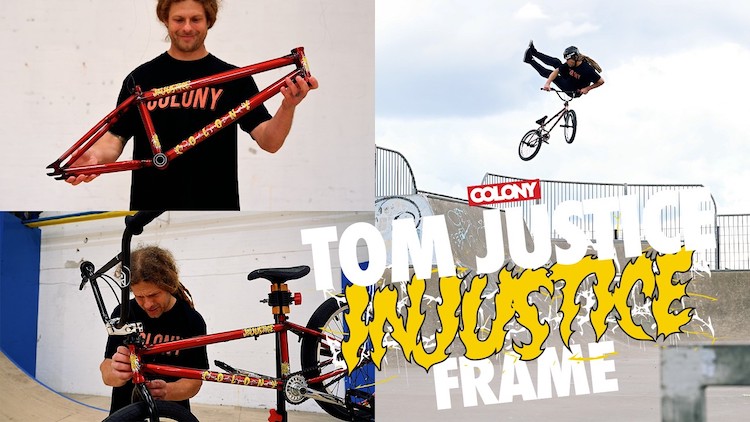 Colony BMX Tom Justice Injustice frame promo video