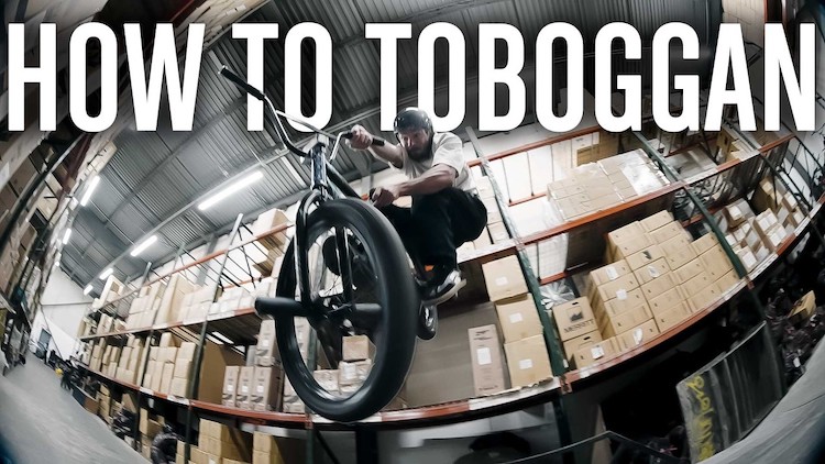 Merritt BMX Dan Kruk How To Toboggan