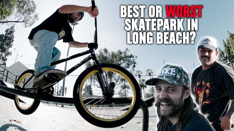 Merritt BMX Long Beach Skatepark Session
