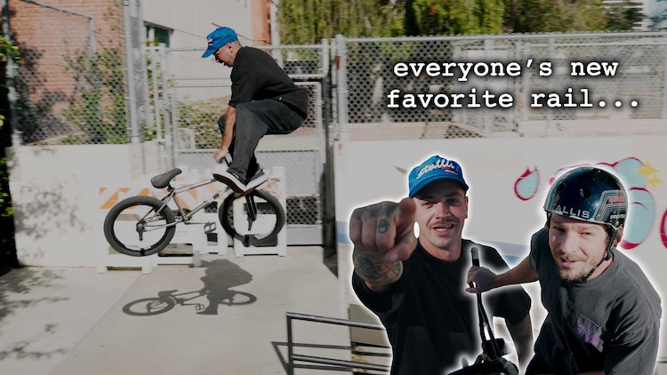 Rixin Bikes LA Courthouse BMX Tyler Fernengel Dan Kruk