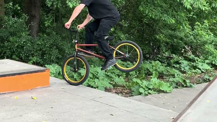 Davey Osgood Parkanplay BMX