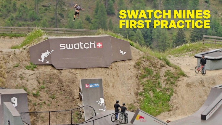 Swatch Nines 2026 BMX practice