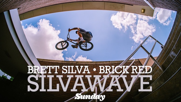 Sunday Bikes Brett Silva Brick Red Silvawave frame promo