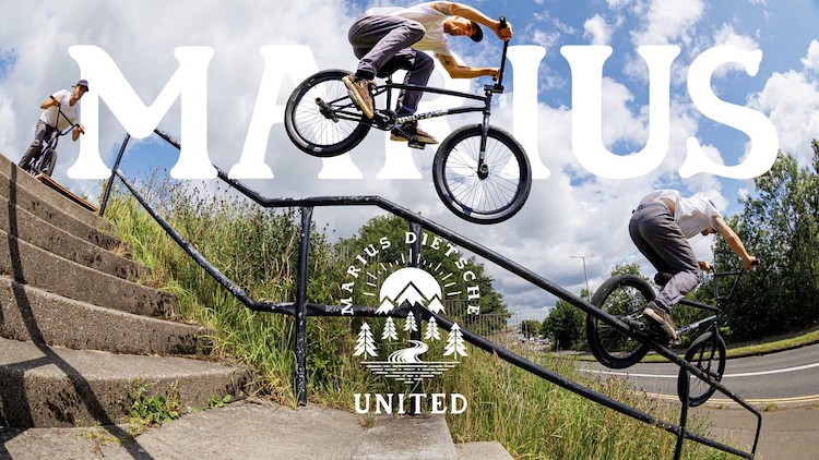 United BMX Marius Dietsche Signature Frame Promo