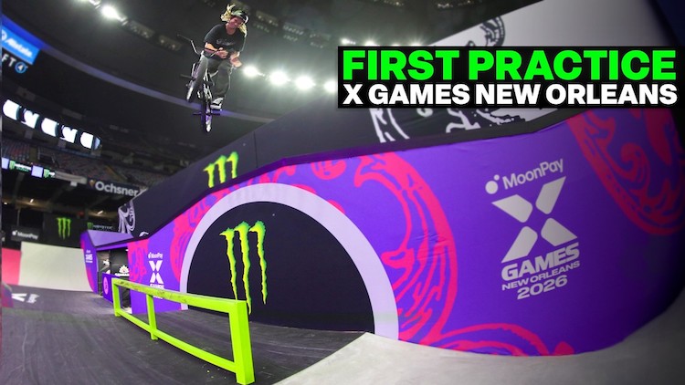 X Games New Orleans 2026 BMX Practice