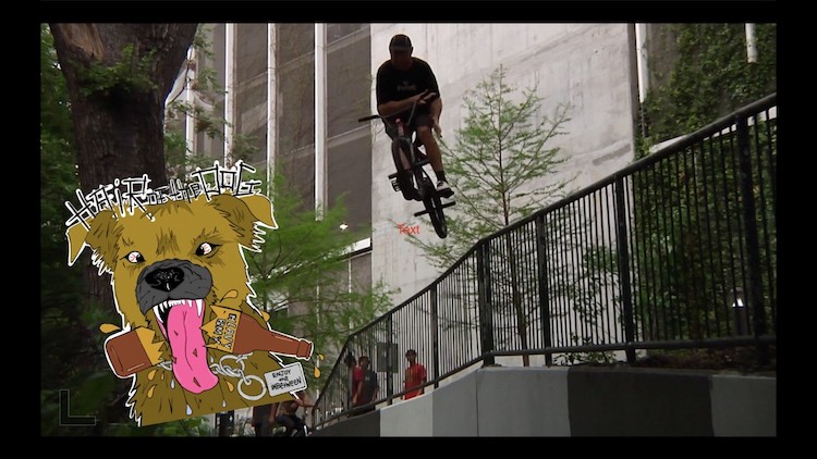Dan Banks Ison Bogosian Hair of the Dog BMX