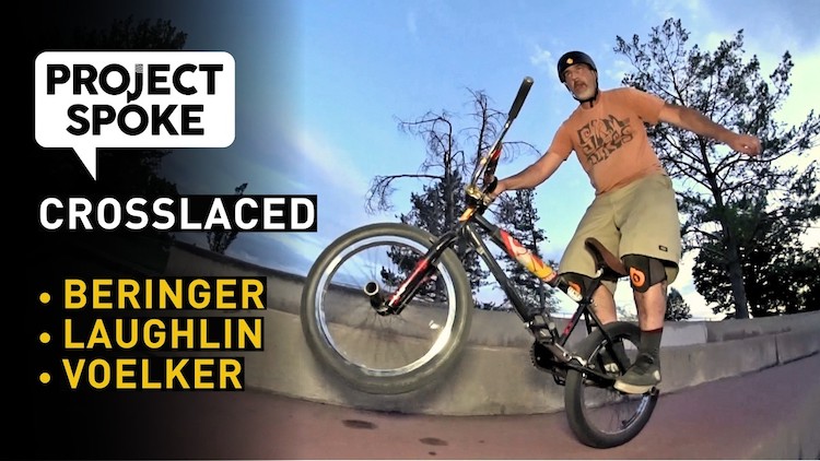 Project Spoke Crosslaced Riding Section BMX