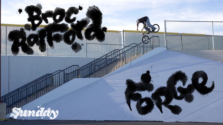 Sunday Bikes Broc Raiford Forge BMX video