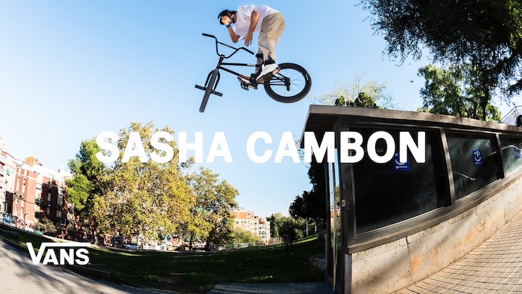Vans Europe Sasha Cambon welcome BMX