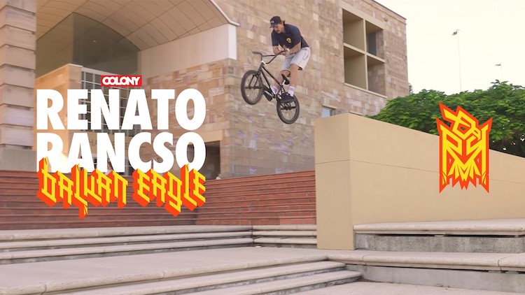 Colony BMX Renato Rancso Balkan Eagle frame promo