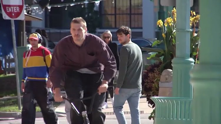 Dan Dupuis Checking Out BMX