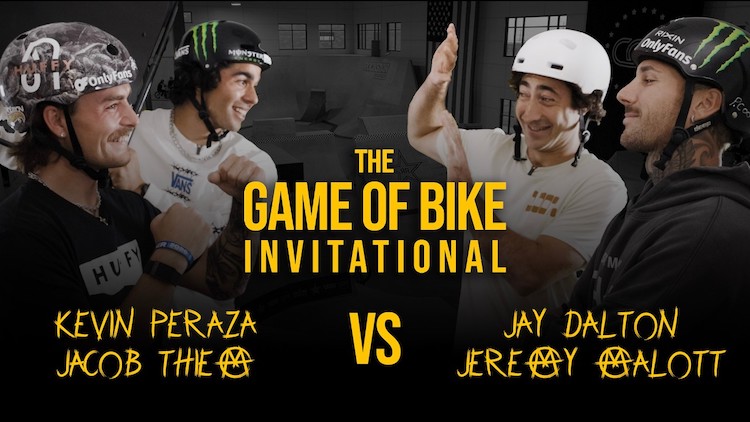 Transition Game of BIKE Invitational Kevin Peraza Jacob Thiem Jay Dalton Jeremy Malott